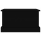 vidaXL Baúl de almacenaje madera contrachapada negro 50x30x28 cm vidaXL Baúl de almacenaje madera contrachapada negro 50x30x28 cm