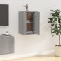 vidaXL Mueble para TV de pared gris Sonoma 40x34,5x60 cm vidaXL Mueble para TV de pared gris Sonoma 40x34,5x60 cm