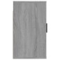 vidaXL Mueble para TV de pared gris Sonoma 40x34,5x60 cm vidaXL Mueble para TV de pared gris Sonoma 40x34,5x60 cm