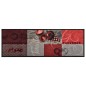 vidaXL Alfombra de cocina lavable Tomato 60x180 cm