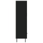 vidaXL Aparador alto madera de ingeniería negro 69,5x31x115 cm vidaXL Aparador alto madera de ingeniería negro 69,5x31x115 cm