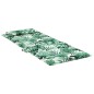 vidaXL Cojines silla respaldo alto 4 uds tela Oxford estampado hojas vidaXL Cojines silla respaldo alto 4 uds tela Oxford estampado hojas