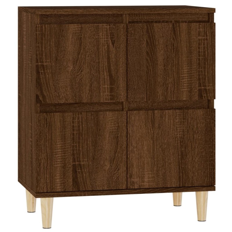 vidaXL Aparador madera contrachapada marrón roble 60x35x70 cm vidaXL Aparador madera contrachapada marrón roble 60x35x70 cm