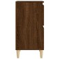 vidaXL Aparador madera contrachapada marrón roble 60x35x70 cm vidaXL Aparador madera contrachapada marrón roble 60x35x70 cm