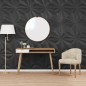 vidaXL Paneles de pared 48 uds EPS estrella negro 50x50 cm 12 m² vidaXL Paneles de pared 48 uds EPS estrella negro 50x50 cm 12 m²