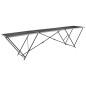 vidaXL Mesa para empapelar plegable de MDF y aluminio 300x60x78 cm vidaXL Mesa para empapelar plegable de MDF y aluminio 300x60x78 cm