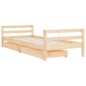 vidaXL Estructura de cama para niños con cajones madera pino 90x200 cm vidaXL Estructura de cama para niños con cajones madera pino 90x200 cm