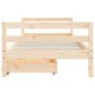 vidaXL Estructura de cama para niños con cajones madera pino 90x200 cm vidaXL Estructura de cama para niños con cajones madera pino 90x200 cm