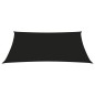 vidaXL Toldo de vela trapezoidal de tela oxford negro 3/4x3 m vidaXL Toldo de vela trapezoidal de tela oxford negro 3/4x3 m