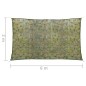 vidaXL Red de camuflaje con bolsa de almacenamiento verde 2x6 m vidaXL Red de camuflaje con bolsa de almacenamiento verde 2x6 m