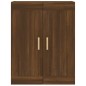 vidaXL Armario pared madera contrachapada marrón roble 69,5x32,5x90 cm vidaXL Armario pared madera contrachapada marrón roble 69,5x32,5x90 cm
