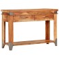 vidaXL Mesa consola de madera maciza de acacia 110x34x74 cm vidaXL Mesa consola de madera maciza de acacia 110x34x74 cm