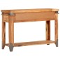 vidaXL Mesa consola de madera maciza de acacia 110x34x74 cm vidaXL Mesa consola de madera maciza de acacia 110x34x74 cm