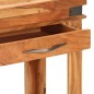 vidaXL Mesa consola de madera maciza de acacia 110x34x74 cm vidaXL Mesa consola de madera maciza de acacia 110x34x74 cm