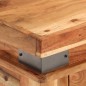 vidaXL Mesa consola de madera maciza de acacia 110x34x74 cm vidaXL Mesa consola de madera maciza de acacia 110x34x74 cm