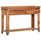 vidaXL Mesa consola de madera maciza de acacia 110x34x74 cm vidaXL Mesa consola de madera maciza de acacia 110x34x74 cm
