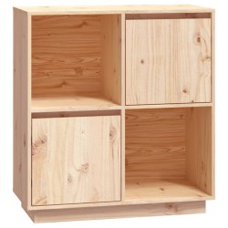 vidaXL Aparador de madera maciza de pino 74x35x80 cm
