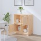 vidaXL Aparador de madera maciza de pino 74x35x80 cm vidaXL Aparador de madera maciza de pino 74x35x80 cm
