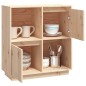 vidaXL Aparador de madera maciza de pino 74x35x80 cm vidaXL Aparador de madera maciza de pino 74x35x80 cm