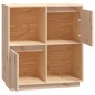 vidaXL Aparador de madera maciza de pino 74x35x80 cm vidaXL Aparador de madera maciza de pino 74x35x80 cm