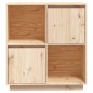 vidaXL Aparador de madera maciza de pino 74x35x80 cm vidaXL Aparador de madera maciza de pino 74x35x80 cm