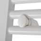vidaXL Radiador toallero de baño recto 500 x 764 mm vidaXL Radiador toallero de baño recto 500 x 764 mm