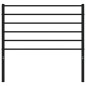 vidaXL Cabecero de metal negro 90 cm vidaXL Cabecero de metal negro 90 cm