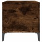 vidaXL Mesa de centro madera contrachapada roble ahumado 90x44,5x45 cm vidaXL Mesa de centro madera contrachapada roble ahumado 90x44,5x45 cm