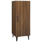 vidaXL Aparador madera contrachapada marrón roble 34,5x34x90 cm vidaXL Aparador madera contrachapada marrón roble 34,5x34x90 cm