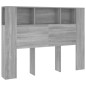 vidaXL Mueble cabecero color gris Sonoma 140x18,5x104,5 cm vidaXL Mueble cabecero color gris Sonoma 140x18,5x104,5 cm