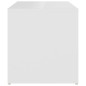 vidaXL Mesa auxiliar de madera contrachapada blanco 59x36x38 cm vidaXL Mesa auxiliar de madera contrachapada blanco 59x36x38 cm