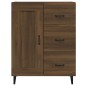 vidaXL Aparador madera contrachapada marrón roble 69,5x34x90 cm vidaXL Aparador madera contrachapada marrón roble 69,5x34x90 cm