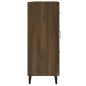 vidaXL Aparador madera contrachapada marrón roble 69,5x34x90 cm vidaXL Aparador madera contrachapada marrón roble 69,5x34x90 cm