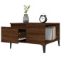 vidaXL Mesa de centro madera contrachapada roble marrón 55x55x36,5 cm vidaXL Mesa de centro madera contrachapada roble marrón 55x55x36,5 cm