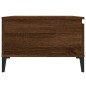 vidaXL Mesa de centro madera contrachapada roble marrón 55x55x36,5 cm vidaXL Mesa de centro madera contrachapada roble marrón 55x55x36,5 cm