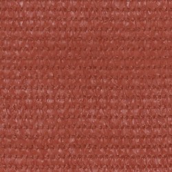 vidaXL Toldo para balcón HDPE terracota 120x600 cm
