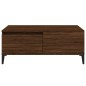 vidaXL Mesa de centro madera contrachapada marrón roble 90x50x36,5 cm vidaXL Mesa de centro madera contrachapada marrón roble 90x50x36,5 cm