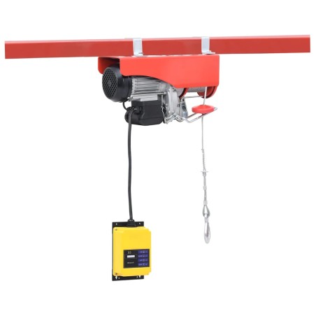 vidaXL Polipasto eléctrico con mando a distancia 1300 W 500/999 kg