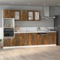 vidaXL Armario de microondas contrachapada roble ahumado 60x57x207 cm vidaXL Armario de microondas contrachapada roble ahumado 60x57x207 cm