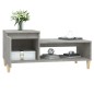 vidaXL Mesa de centro madera contrachapada gris hormigón 100x50x45 cm vidaXL Mesa de centro madera contrachapada gris hormigón 100x50x45 cm