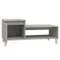 vidaXL Mesa de centro madera contrachapada gris hormigón 100x50x45 cm vidaXL Mesa de centro madera contrachapada gris hormigón 100x50x45 cm