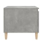 vidaXL Mesa de centro madera contrachapada gris hormigón 100x50x45 cm vidaXL Mesa de centro madera contrachapada gris hormigón 100x50x45 cm
