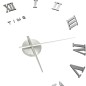vidaXL Reloj 3D de pared con diseño moderno plateado 100 cm XXL vidaXL Reloj 3D de pared con diseño moderno plateado 100 cm XXL
