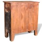 vidaXL Mueble aparador de madera maciza reciclada con 4 cajones vidaXL Mueble aparador de madera maciza reciclada con 4 cajones