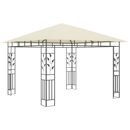 vidaXL Cenador con mosquitera color crema 3x3x2,73 m 180 g/m²