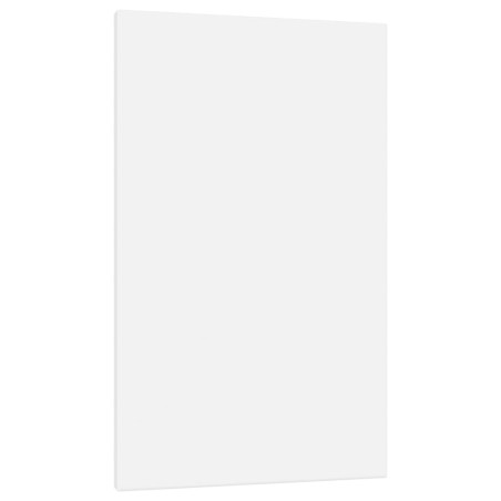 vidaXL Lienzos tensados 12 uds madera maciza de pino y tela blanco