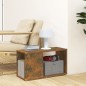 vidaXL Mueble para TV madera contrachapada roble ahumado 60x24x32 cm vidaXL Mueble para TV madera contrachapada roble ahumado 60x24x32 cm