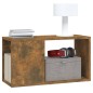vidaXL Mueble para TV madera contrachapada roble ahumado 60x24x32 cm vidaXL Mueble para TV madera contrachapada roble ahumado 60x24x32 cm