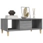 vidaXL Mesa de centro madera contrachapada gris Sonoma 90x50x36,5 cm vidaXL Mesa de centro madera contrachapada gris Sonoma 90x50x36,5 cm