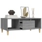 vidaXL Mesa de centro madera contrachapada gris Sonoma 90x50x36,5 cm vidaXL Mesa de centro madera contrachapada gris Sonoma 90x50x36,5 cm